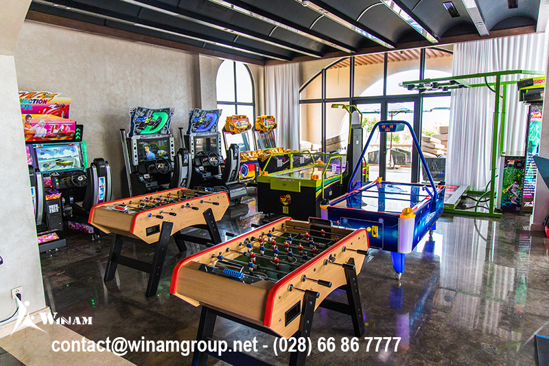 Indoor amusement park business model