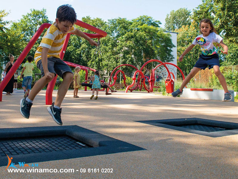Winam specializes in constructing prestigious trampoline parks