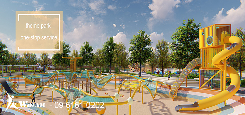 Outdoor play areas often have large areas